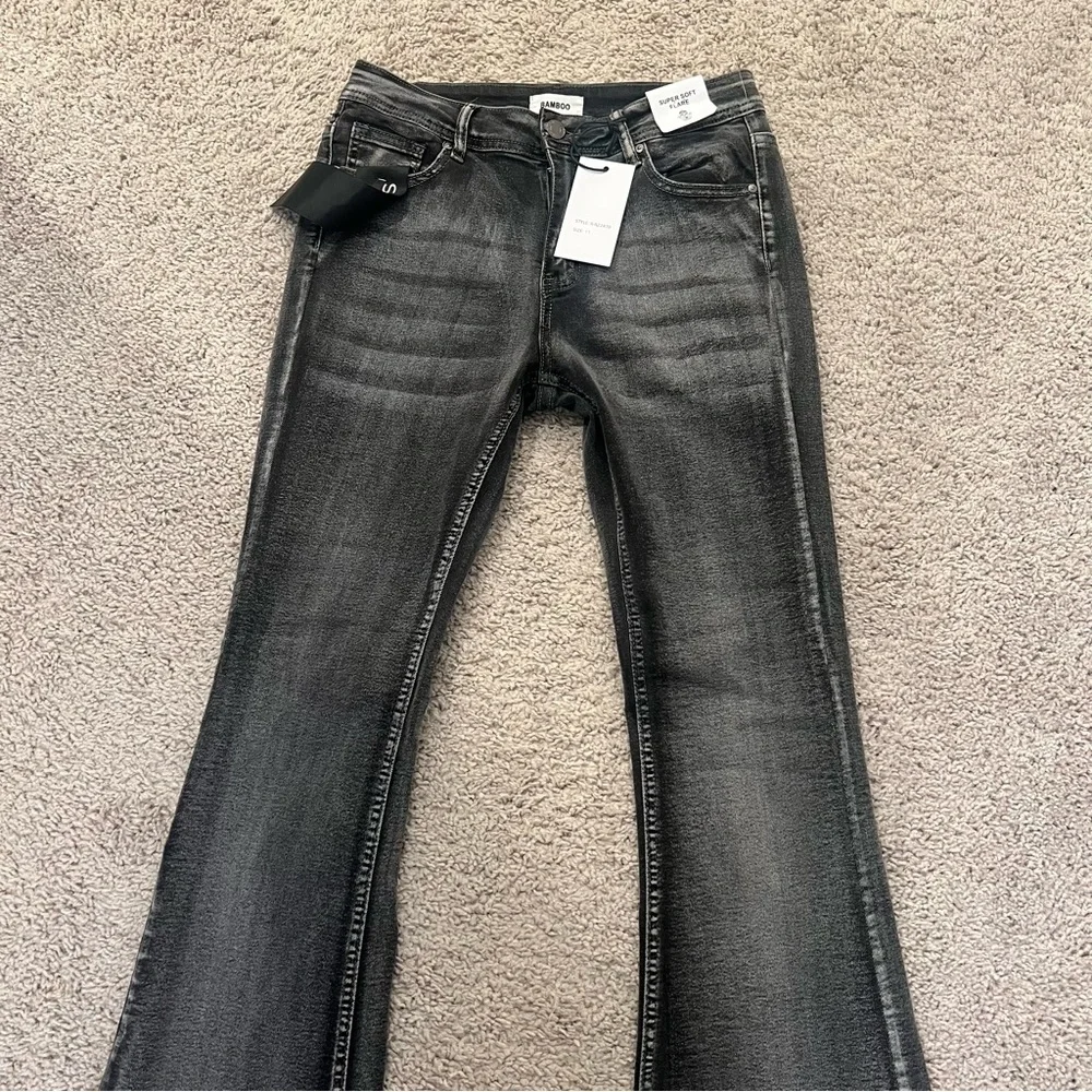 BAMBOO Charcoal Flare Jeans